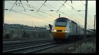 preview picture of video '47s Top and Tail, 66169 and 60009 Union of South Africa at Newark on 1st December 2012'