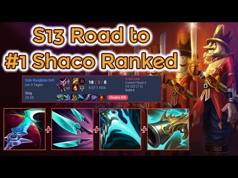Eclipse Crit Navori Shaco Jungle  [League of Legends] Full Gameplay - Infernal Shaco