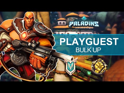 PlayGuest Buck Pro Competitive l MASTER l BULK UP l PALADINS GAMEPLAY