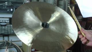 Video thumbnail for Wuhan 20" China Cymbal Philly Drums Crash by Philly Drums Imc