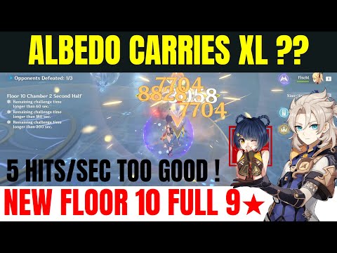 NEW SPIRAL ABYSS FLOOR 10 CLEAR - 9 STARS l GENSHIN IMPACT