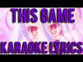 「This Game」 【Band Cover】 (Karaoke Lyrics) No Game, No ...