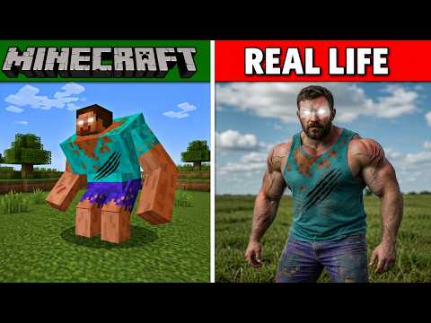 Minecraft Boss Mobs vs Real Life (ULTRA REALISTIC) 