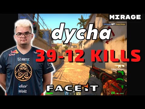 CSGO POV dycha (39-12) Mirage 𝙒𝙞𝙣 (16-8) / Faceit 18.03.2023
