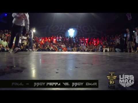 URSMAG TV - PEPPA VS. OMAR, FINAL - Red Bull BC ONE UAE Cypher 2013