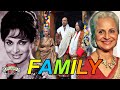 Waheeda Rehman Family With Parents Husband Son Daughter And Sister