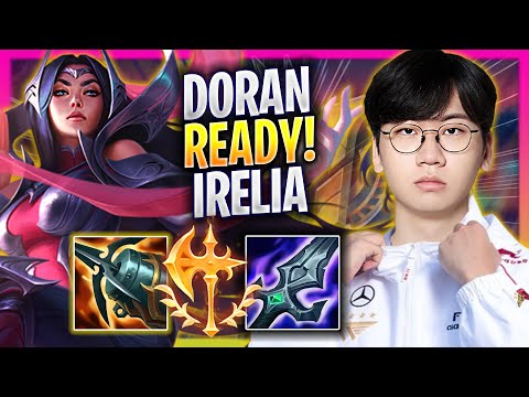 T1 DORAN IS READY TO PLAY IRELIA! - T1 Doran Plays Irelia TOP vs Ryze! | Season 2024