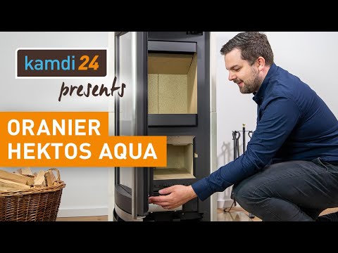 Wasserführender Kaminofen Oranier Hektos Aqua vorgestellt