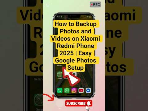 How to Backup Photos and Videos on Xiaomi Redmi Phone 2025 |EasyGoogle Photos Setup#Xiaomibackup2025