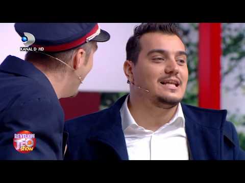 Revelion Teo Show (31.12.2017) - Bursucu' si Ernest, in sceneta "In gara"!