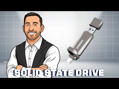 Vansuny 1TB SATA III SSD Internal Solid State Drive 2.5” Internal Drive Advanced 3D NAND Flash Up to 500MB/s SSD Hard Drive for PC Laptop video review thumbnail