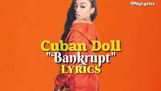 Cuban Doll - Bankrupt Lyrics (Aaliyah Keef Mixtape)