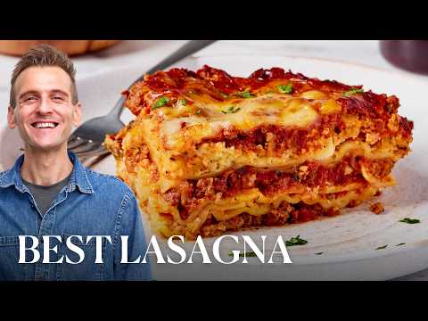 Homemade Lasagna Recipe | My Family's "Christmas Lasagna"