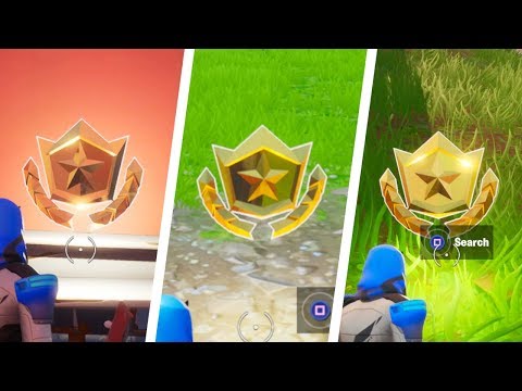 All Secret Battle Stars Week 1-4 Locations (Season 10) - Fortnite Battle Royale