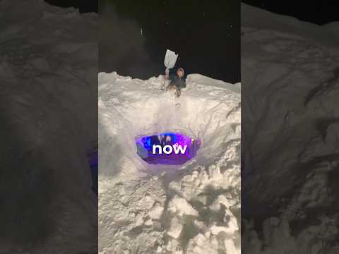 Building The Ultimate Snow Fort!