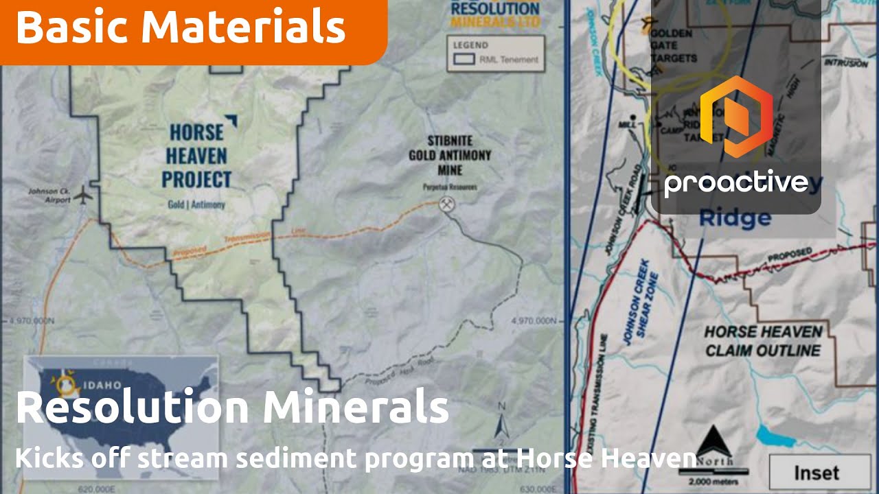 Resolution Minerals Targets District-Scale Discovery