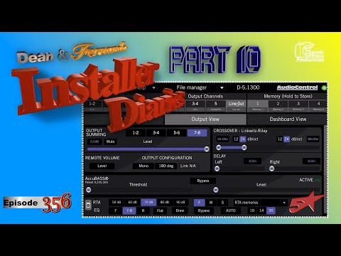 Toyota Avalon done and a look at the AudioControl DSP setup Installer Diaries 356 part 10