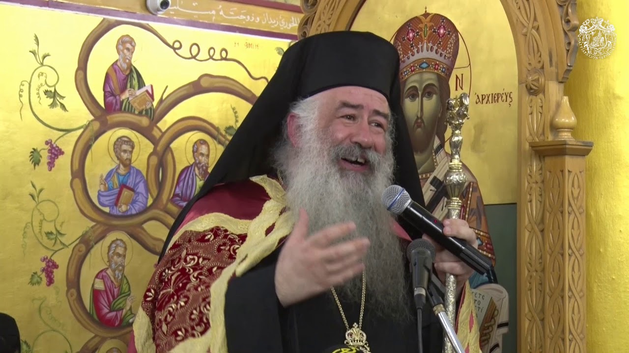 عظة من خدمة المديح الرابع 2019