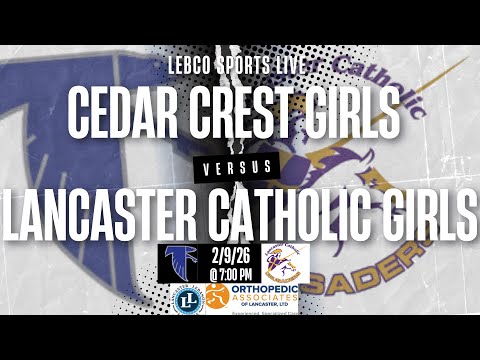 Cedar Crest @ Lancaster Catholic Lancaster-Lebanon League Basketball Championship Quarter Finals