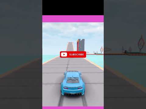 Car Van 2 Bollard Chain Crush – BeamNG.drive