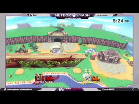 Meteor Smash Monthly (January 2017) Singles Gael vs Lazyboredom (Loser's Semis)