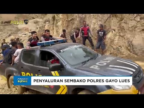 POLRES GAYO LUES SALURKAN SEMBAKO KE DESA TERISOLIR DI KECAMATAN PINING