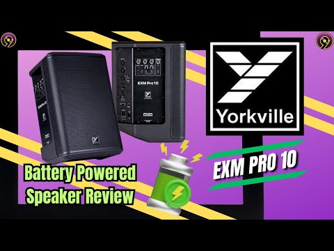 YORKVILLE EXM PRO 10 In-depth review/10 inch battery powered PA speaker /Gear reviews
