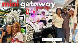 MINI GETAWAY FROM LIFE ✨| i met Chico Bean & more, carriage ride, Braves game + more.