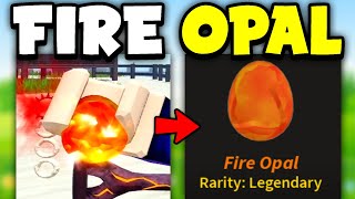 How to get FIRE OPAL in Prospecting Roblox