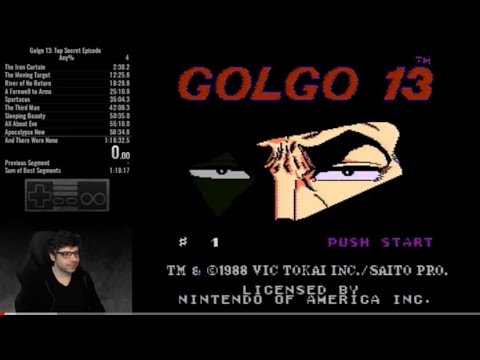 Golgo 13: Top Secret Episode speedrun in 1:10:11