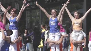 Hello Sunny Flash Mob in São Paulo, April 29, 2014