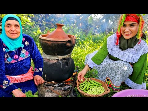 الطبخ على الكانون