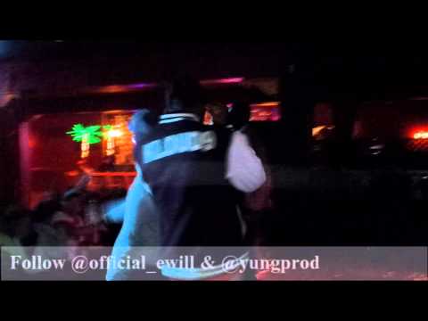 Ewill & Yung Prod Performing snap back & Skinnyz @ The Rave