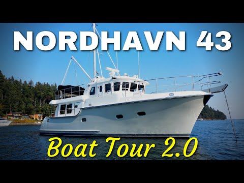 NORDHAVN 43 BOAT TOUR 2.0  |  Welcome aboard our 400 sq. ft. liveaboard floating home! [MV FREEDOM]