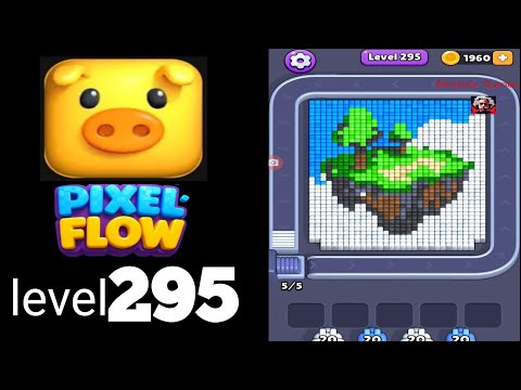 Pixel Flow Level 295 Walkthrough