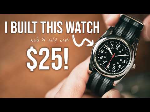 BUDGET Watch Build Challenge! I bought the CHEAPEST parts on Aliexpress!