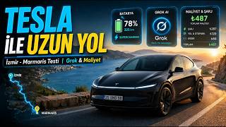 TESLA MODEL Y JUNIPER 20.000 KM OLDU! Hâlâ Masraf Yok! | Grok, Şarj ve İzmir–Mar