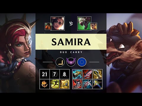 Samira ADC vs Twitch - EUW Master Patch 25.S1.3