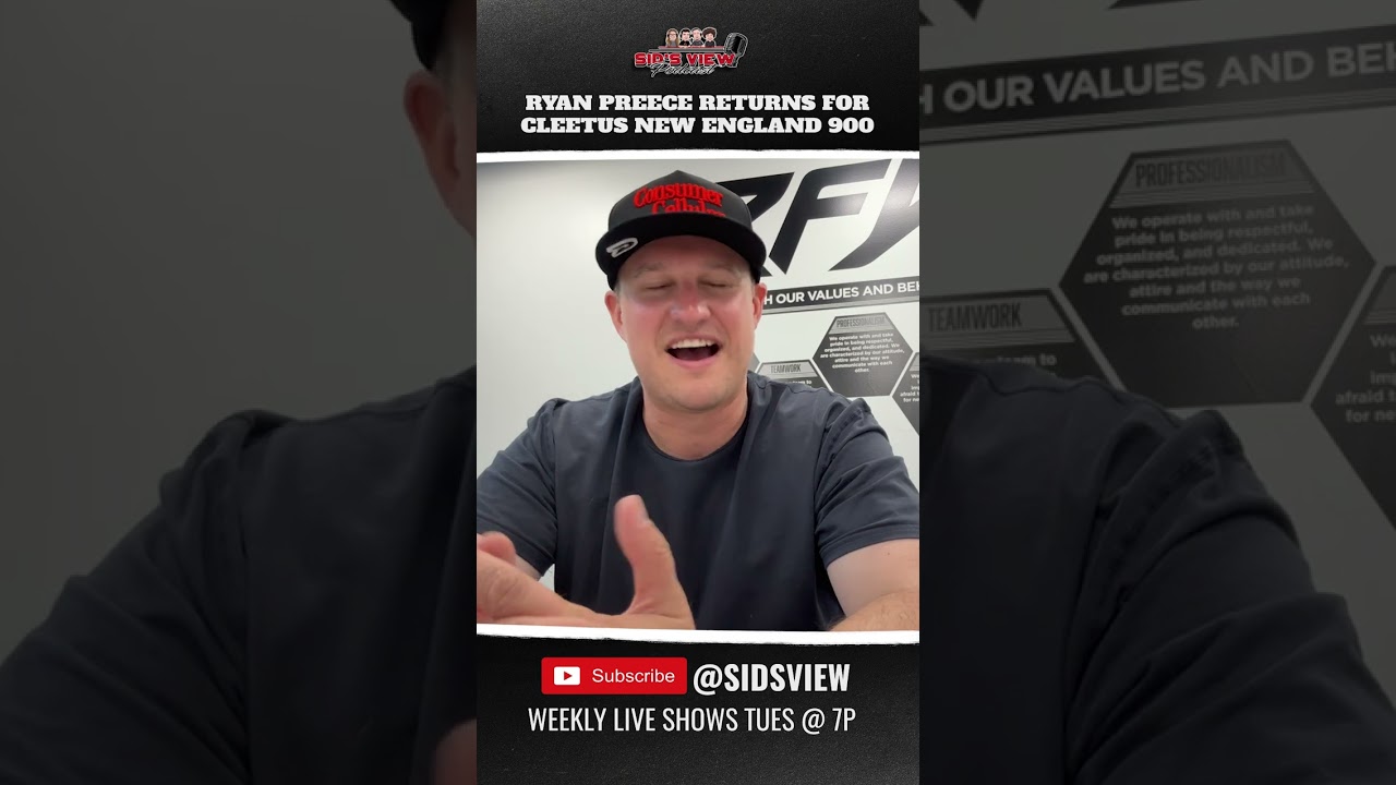 Ryan Preece Cleetus New England 900