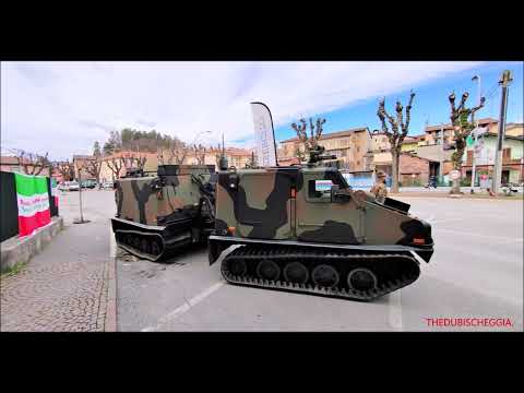 AUTOMEZZI MILITARI DEL 2°REGGIMENTO ALPINI - DOM. 26 - 3 - 2023.