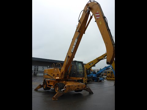 Case CNH WX210 Mobile Material Handling Excavator for industrial use
