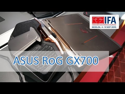 ASUS ROG GX700 Watercooling Gaming Notebook - Hands on