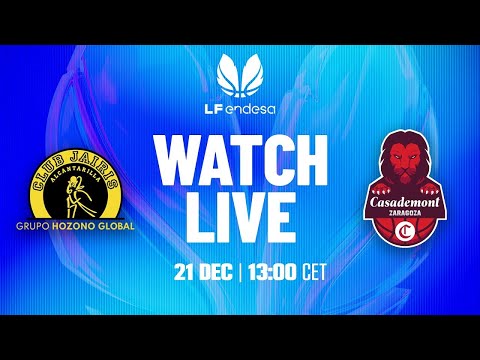 EN DIRECTO: Hozono Global Jairis vs Casademont Zaragoza | LIGA FEMENINA ENDESA | Jornada 12