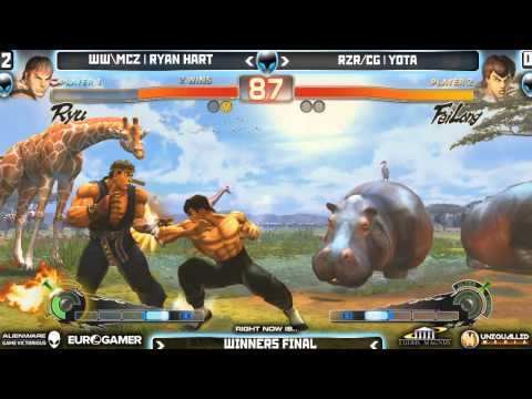 Alienware SFIV Eurogamer Finale WW MCZ Ryan Hart vs RZR CG Yota Winners Final