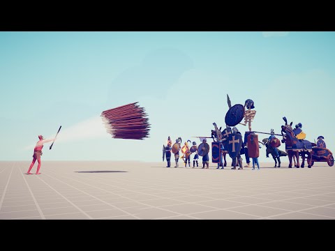 ALL SHIELD UNITS vs EVERY GOD Totally Accurate Battle Simulator