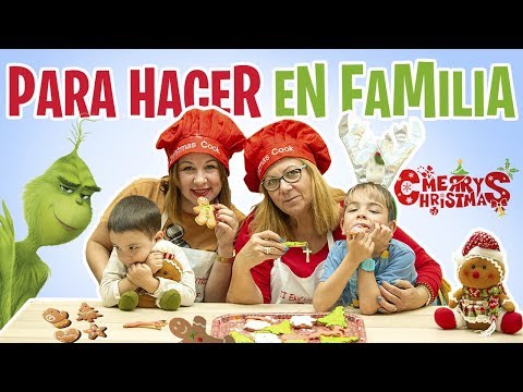 ¡Alucinantes GALLETAS DE NAVIDAD!🍪Para hacer en FAMILIA