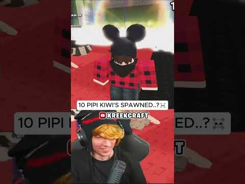 IF 10 PIPI KIWI'S SPAWN....☠️ #shorts #kreekcraft #shortsfeed #viral