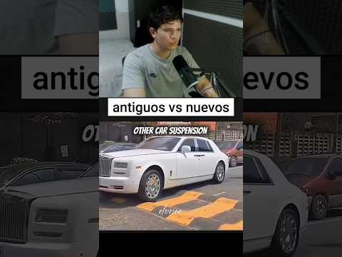 suspensión de auto antiguo vs nuevos