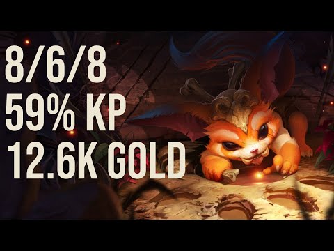 TR STAGE BEAST Gnar Top vs Akali EUW 11.10 Challenger Replay