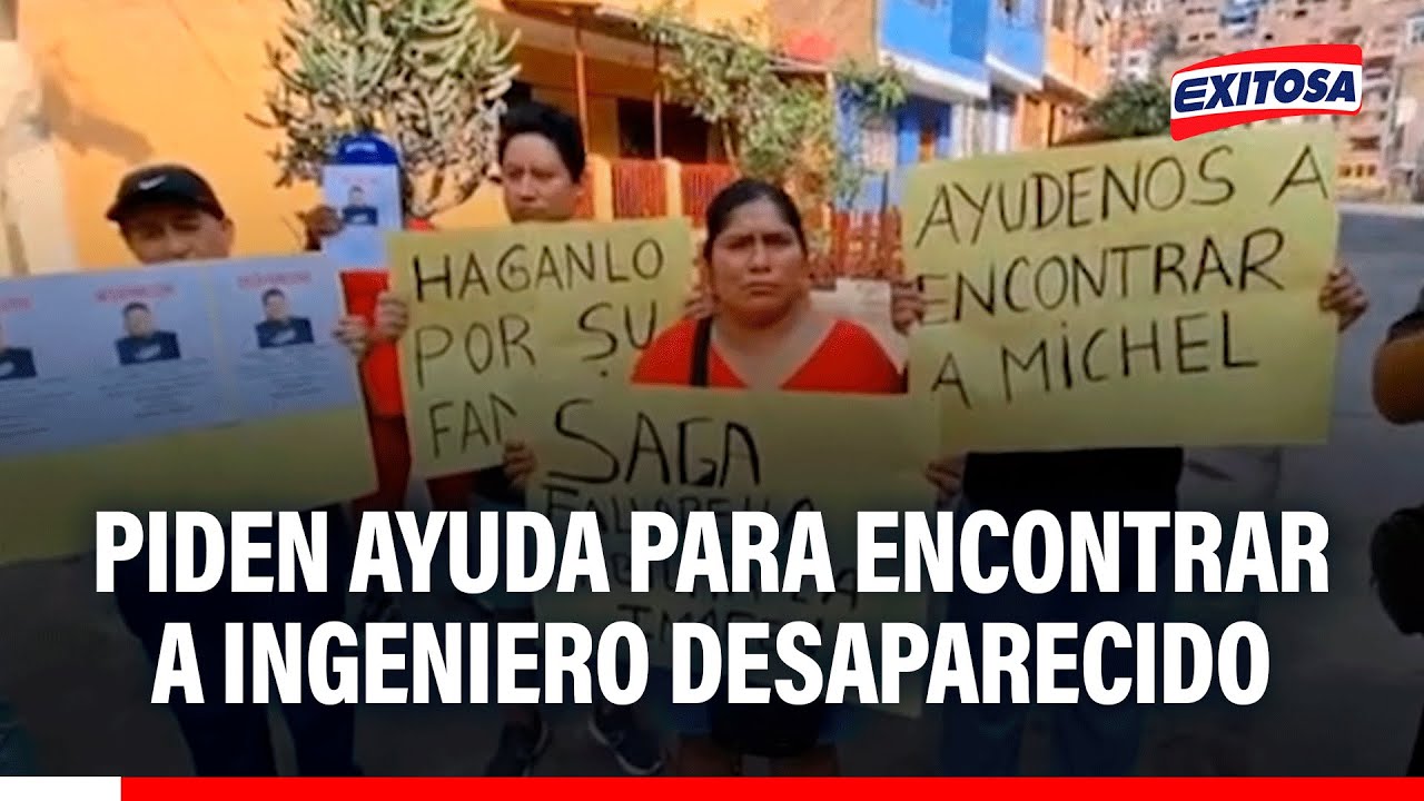 🔴🔵 Ingeniero fue reportado como desaparecido desde hace días: Piden celeridad en investigación